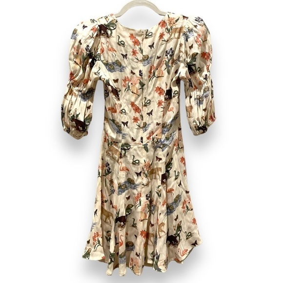 Cirrus Dress Rainforest Animal Print 🦩🐆🦋 | Size 0 XS - Picture 5 of 10